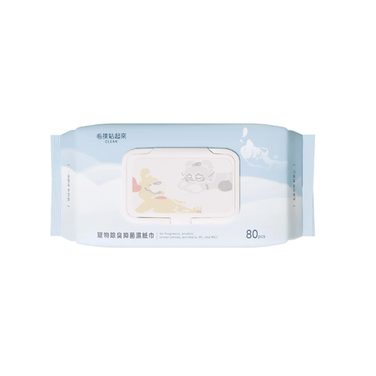 寵物除臭抑菌濕紙巾